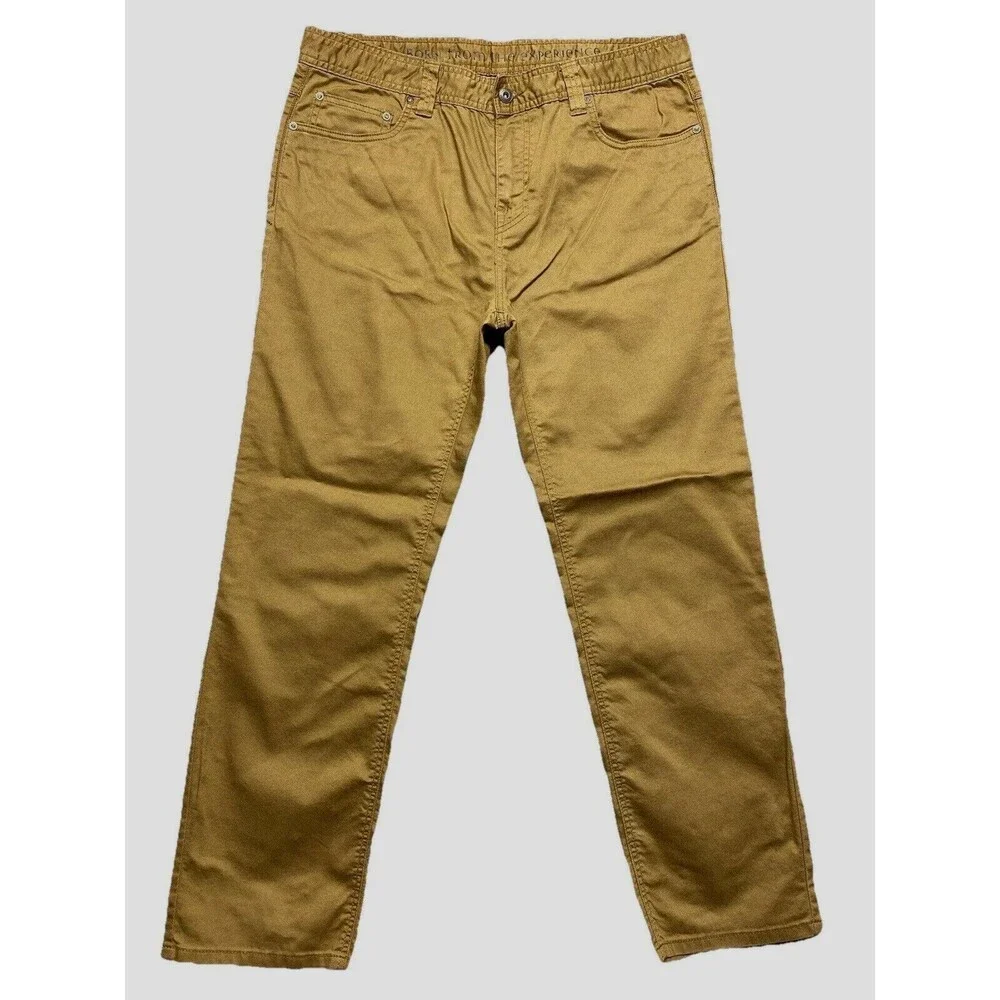 Prana Breathe Men’s Slim Fit Khaki Pants Size 35x30